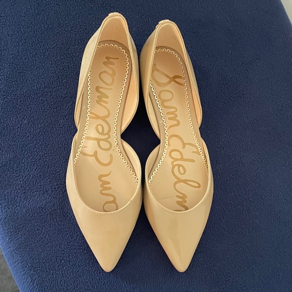 (NWT) Sam Edelman Rodney, Nude, Pointed Toe, Flats, D'Orsay, 5.5 - Picture 5 of 6
